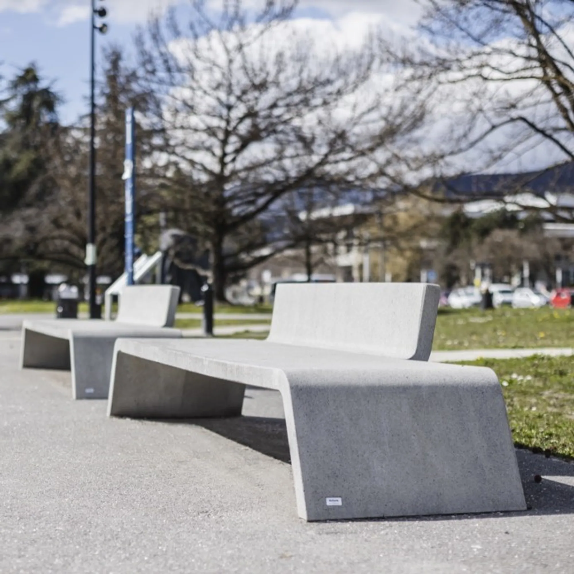 Lamina bank beton steen straatmeubilair toc