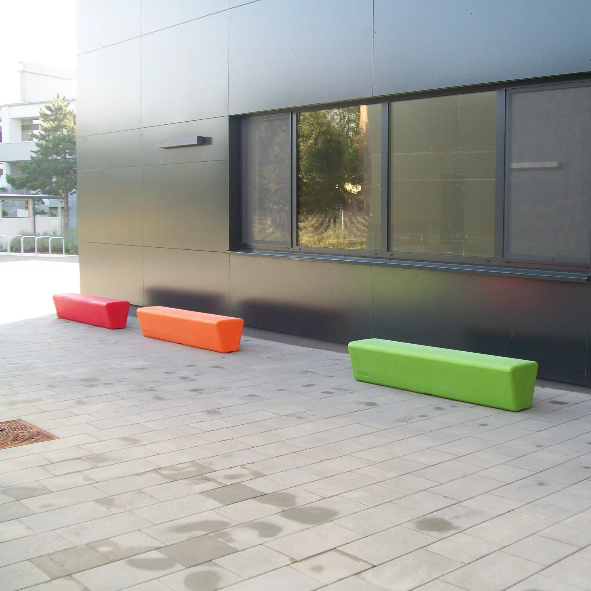 Loop line outdoor buiten bank