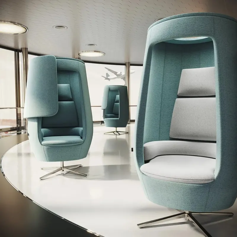 Mikomax A11 loungestoel akoestische meubels Mikomax A11 loungestoel akoestische meubels