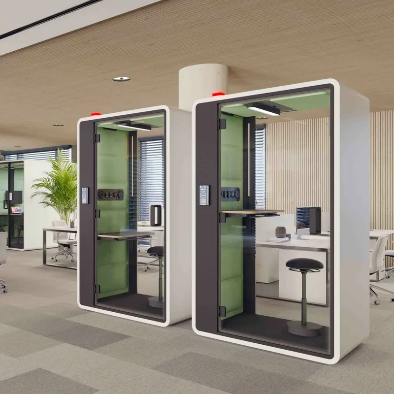 Mikomax Hushoffice HushFree.s nieuw_vergaderunit concentratie akoestische hybride werkplek Mikomax Hushoffice HushFree.s nieuw_vergaderunit concentratie akoestische hybride werkplek