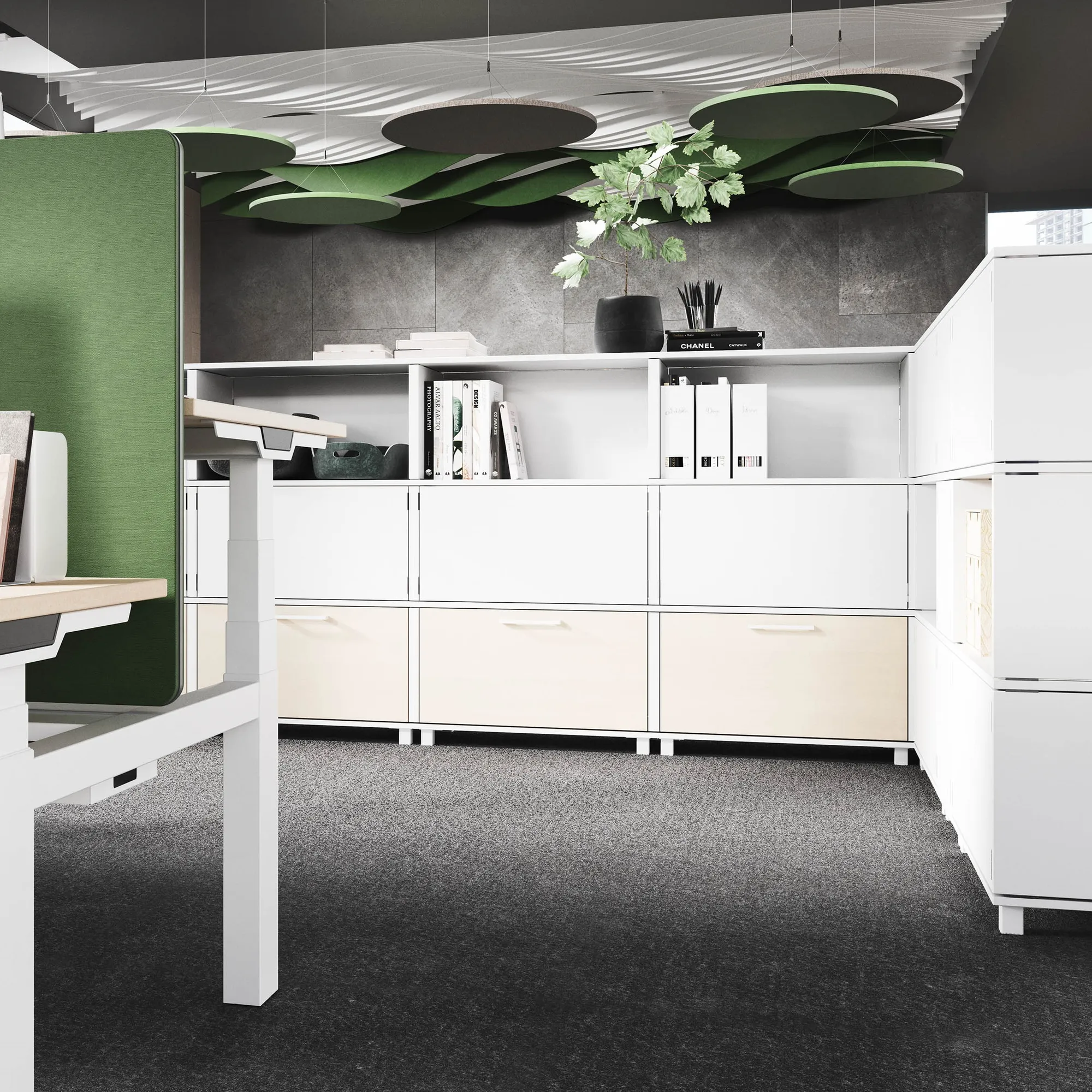 Palmberg compona highboard kasten kantoor kantoorinrichting