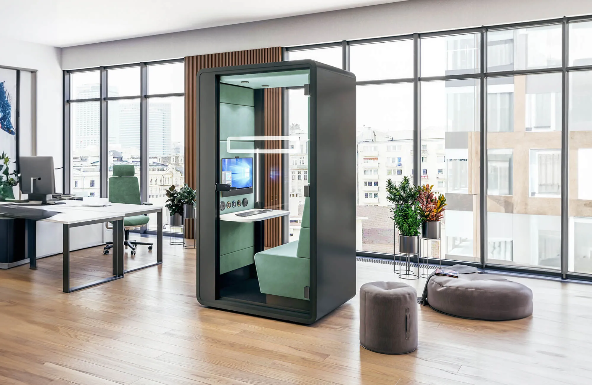 TOC belcabines mikomax hybrid hushoffice