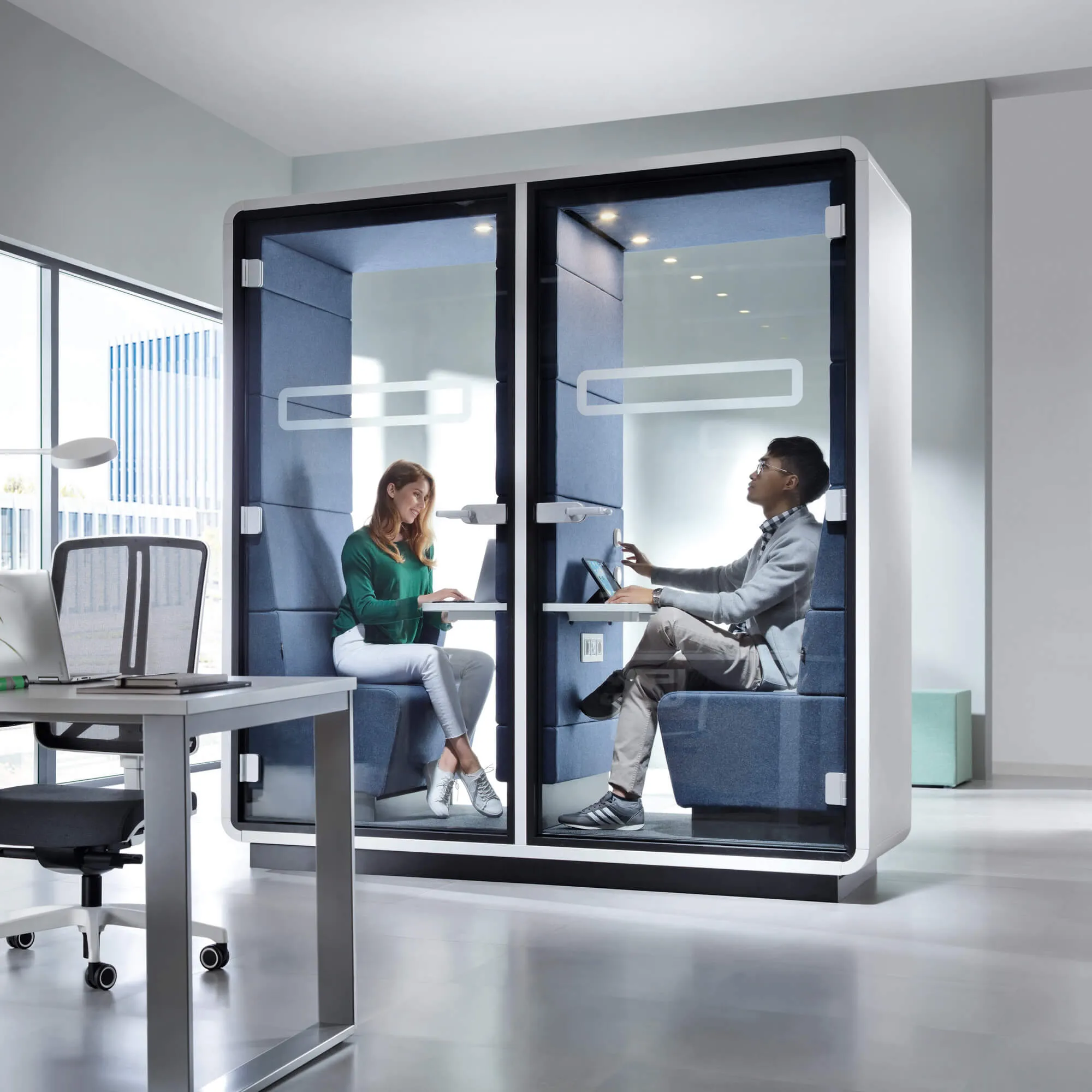 TOC werkcabine mikomax hushoffice hush twin belcabine