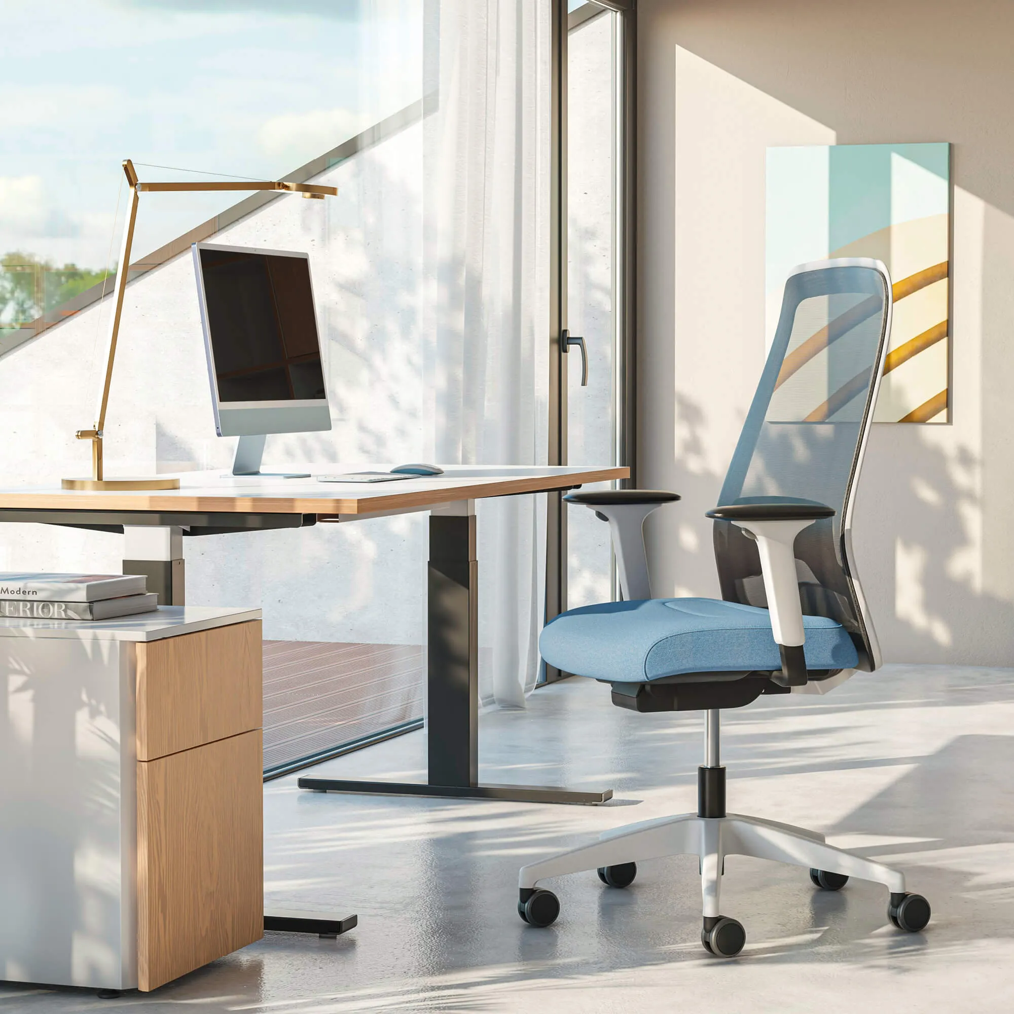 kantoor inrichting ergonomisch werken interstuhl