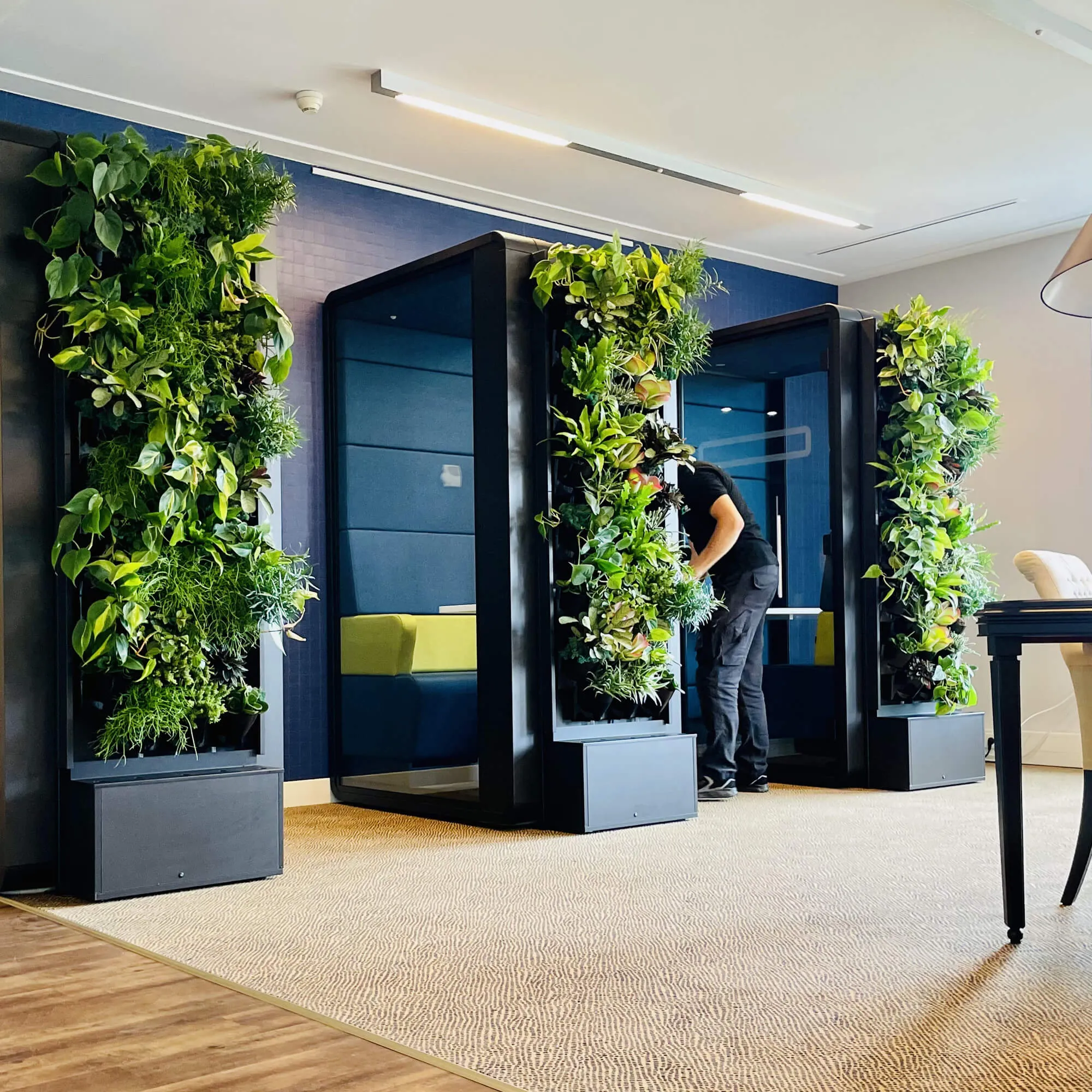 kantoor inrichting interieur beplanting mikomax