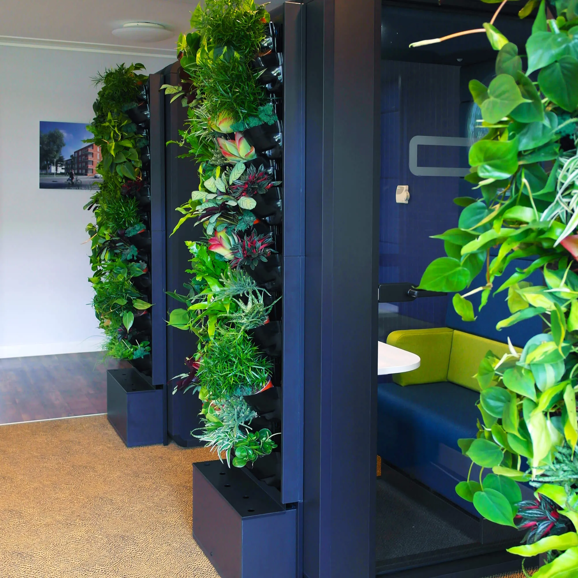 kantoor inrichting interieur beplanting mikomax