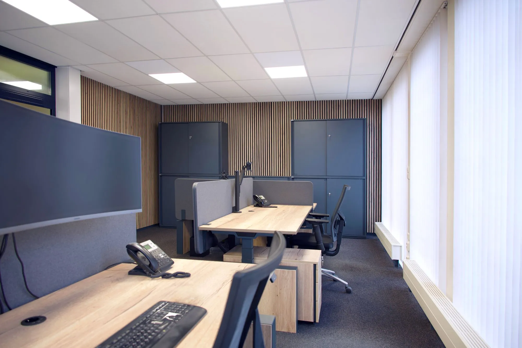 kantoorinrichting Kokall akoestische wanden palmberg bureau
