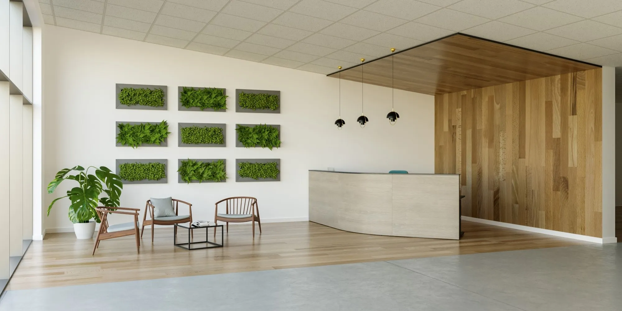 Receptie Entree Crema Beuken ontvangstbalie palmberg Balie Receptie Entree Crema Beuken ontvangstbalie palmberg Balie