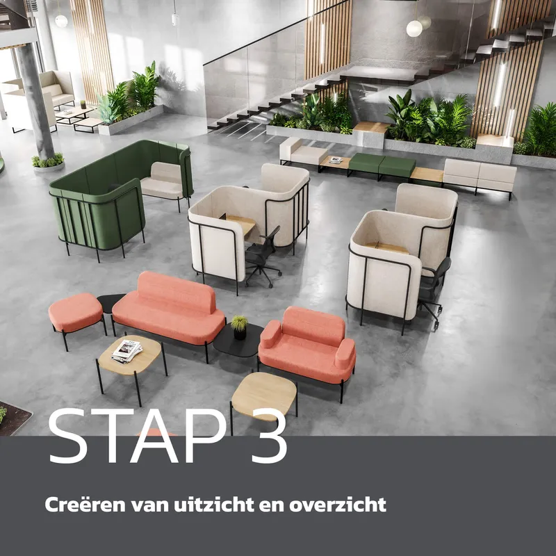 kantoorinrichting-biophilic design-5-stappen 1000x1000px3